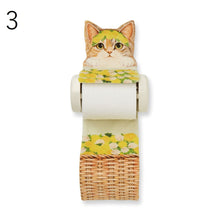 將圖片載入圖庫檢視器 Felissimo 貓部 日本製 花的貓咪妖精衛生卷紙套 - 三款可選

