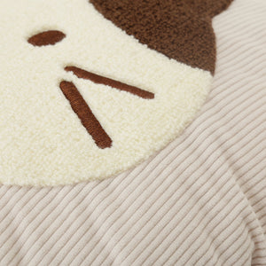 Fuku Fuku Nyanko 日本正版 貓咪燈芯絨抱枕靠墊 - 兩款可選