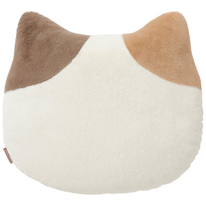 Fuku Fuku Nyanko 日本正版 貓咪面紅臉頰公仔抱枕靠墊- 三款可選