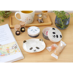 TOMO CORPORATION 日本直送 熊貓臉貝殼裝飾碟
