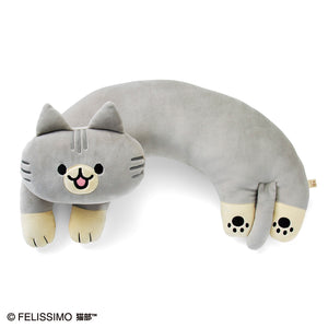 Felissimo貓部×人氣插畫家995老師 日本正版 做個好夢！喵~ 軟Q貓枕頭 - 四款可選