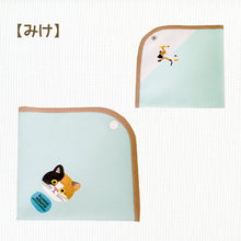 將圖片載入圖庫檢視器 ECOUTE! minette 日本製 療癒貓抗菌口罩暫存套 - 三色貓
