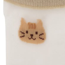 將圖片載入圖庫檢視器 【預訂】Fuku Fuku Nyanko 日本正版 貓咪透視玻璃中筒襪 - 五款可選
