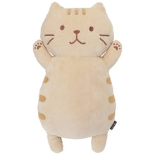 將圖片載入圖庫檢視器 Fuku Fuku Nyanko 日本正版 貓咪擁抱公仔抱枕（50cm）- 三色貓、茶虎貓、灰八分貓

