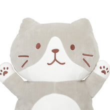 將圖片載入圖庫檢視器 Fuku Fuku Nyanko 日本正版 貓咪擁抱公仔抱枕（50cm）- 三色貓、茶虎貓、灰八分貓
