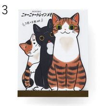 將圖片載入圖庫檢視器 Felissimo 貓部 x 山野玲玲 日本製 串燒3貓咪備忘紙 - 四款可選
