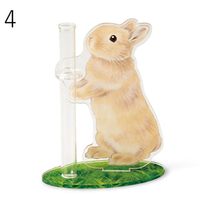 Felissimo YOU+MORE! 日本製 來自兔子的鮮花禮物迷你花瓶 - 四款可選
