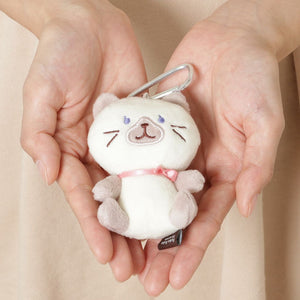 Fuku Fuku Nyanko 日本正版 貓咪坐姿掛扣公仔 - 八款可選