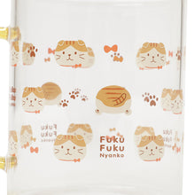 將圖片載入圖庫檢視器 【預訂】Fuku Fuku Nyanko 日本正版 貓咪微波爐耐熱玻璃馬克杯(330ml)- 四款可選
