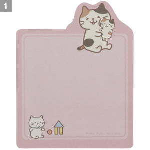 【預訂】Fuku Fuku Nyanko 日本正版 貓咪便條貼備忘錄 - 四款可選