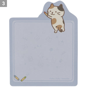 【預訂】Fuku Fuku Nyanko 日本正版 貓咪便條貼備忘錄 - 四款可選