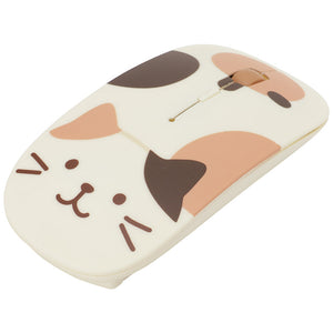 Fuku Fuku Nyanko 日本正版 三色貓無線滑鼠