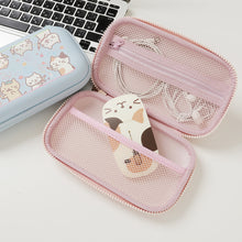 將圖片載入圖庫檢視器 【預訂】Fuku Fuku Nyanko 日本正版 貓咪滑鼠文具EVA半硬殼保護包 - 兩款可選
