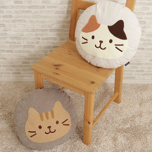 【預訂】Fuku Fuku Nyanko 日本正版 貓咪燈芯絨抱枕靠墊 - 兩款可選