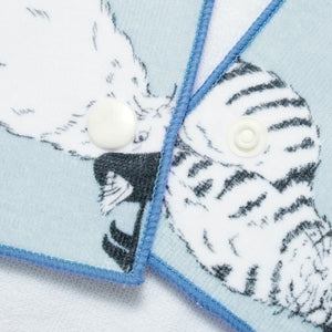 【預訂】Felissimo貓部 x Nemunoki Paper Item  日本正版 音符貝雷帽貓咪的轉轉抹手毛巾 - 三款可選