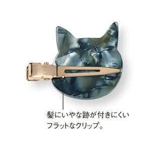【預訂】 Felissimo 貓部 日本正版 讓可愛的貓咪幫忙 不易留痕貓頭髮夾 - 四款可選