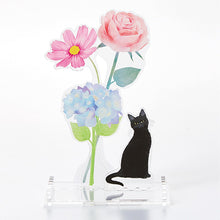 將圖片載入圖庫檢視器 【預訂】Felissimo 貓部 日本製 陪伴您與貓咪的生活  任何時候也優美  花卉亞克力裝飾托盤 - 四款可選
