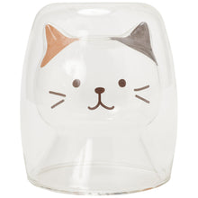 將圖片載入圖庫檢視器 【預訂】Fuku Fuku Nyanko 日本正版 貓咪耐熱雙層玻璃杯(180ml)- 四款可選
