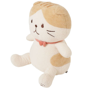 【預訂】Fuku Fuku Nyanko 日本正版 貓咪坐姿公仔抱枕（BIG 特大版）- 蘇格蘭摺耳貓、暹羅貓