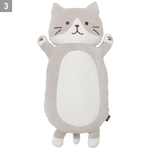 Fuku Fuku Nyanko 日本正版 貓咪長款抱枕(BIG)- 八款可選