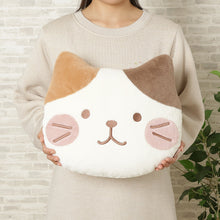 將圖片載入圖庫檢視器 Fuku Fuku Nyanko 日本正版 貓咪面紅臉頰公仔抱枕靠墊- 三款可選
