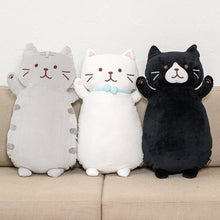 將圖片載入圖庫檢視器 Fuku Fuku Nyanko 日本正版 貓咪長款抱枕(BIG)- 八款可選
