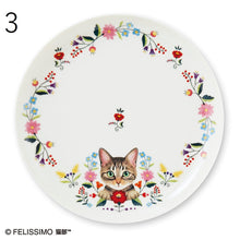 將圖片載入圖庫檢視器 Felissimo 貓部 日本製 花與小貓餐碟 - 四款可選
