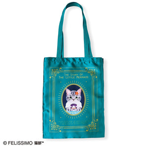 Felissimo 貓部 日本製  貓咪公主系列童話世界貓主角A4托特包 - 六款可選