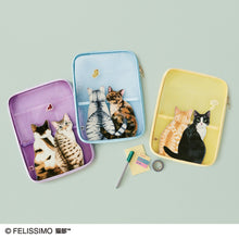 將圖片載入圖庫檢視器 Felissimo貓部 日本正版 窗邊貓咪 看著窗外又回頭看您的貓咪A4網袋 - 三款可選
