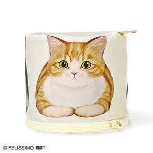 Felissimo 貓部 日本製 香箱座姿貓的捲筒衛生紙套 - 三款可選