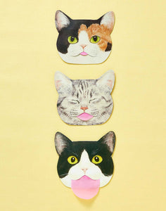 Felissimo 貓部 日本製 貓咪舌頭控油吸油面紙套裝 - 三款可選