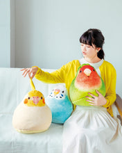 將圖片載入圖庫檢視器 Felissimo YOU+MORE! ×小鳥部 日本正版 軟Q又可愛 麻糬一樣的鸚鵡抱枕 - 三款可選
