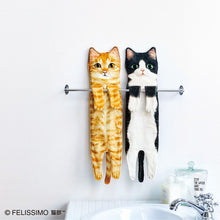 將圖片載入圖庫檢視器 Felissimo貓部 日本正版 可以伸展到這~麼長?! 超~長貓咪毛巾 - 六款可選
