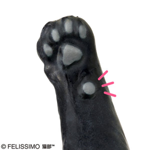 【預訂】Felissimo貓部 日本正版 你要睡在那裡嗎？黑色達拉貓傘柄裝飾