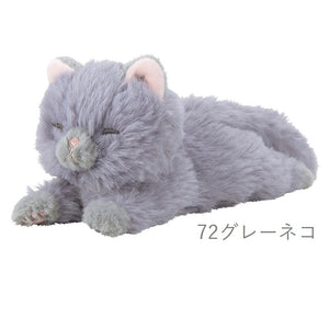 【預訂】LIV HEART 日本正版「Kutatobi Yori」系列慵懶小奶貓公仔（S/M）- 四款可選