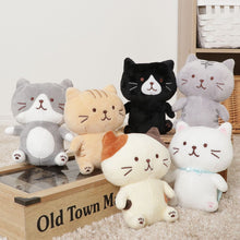 將圖片載入圖庫檢視器 Fuku Fuku Nyanko 日本正版 貓咪坐姿公仔玩偶 - 八款可選
