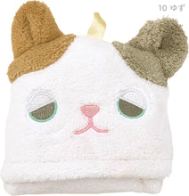 將圖片載入圖庫檢視器 LIV HEART 日本正版 「恰眼瞓NEMU NEMU」系列 三色貓可掛式吸水速乾口袋毛巾
