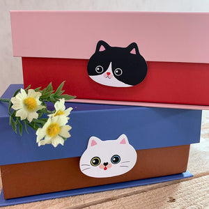 O-CAT不理貓 台灣直送 小清新貓頭收納禮物盒S/M/L -兩款可選