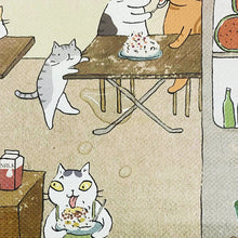 將圖片載入圖庫檢視器 貓小姐Ms.Cat 台灣正版 萬用收納袋(大)-花貓冰果室
