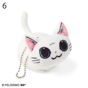Felissimo貓部 日本正版 與山野玲玲老師合作! 香箱坐姿貓咪吊飾 - 六款可選