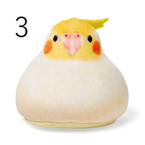 Felissimo YOU+MORE! ×小鳥部 日本正版 軟Q又可愛 麻糬一樣的鸚鵡抱枕 - 三款可選
