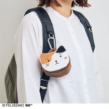 將圖片載入圖庫檢視器 Felissimo貓部 日本正版 不起皺條紋泡泡布！ 可收納於可愛貓咪中的環保袋 - 三款可選
