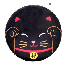 將圖片載入圖庫檢視器 TOMO CORPORATION 日本直送黑色招財貓貝殼杯墊
