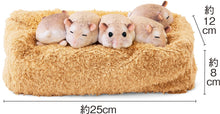將圖片載入圖庫檢視器 Felissimo YOU+MORE! 日本正版 聚在一起睡覺的倉鼠盒裝紙巾套

