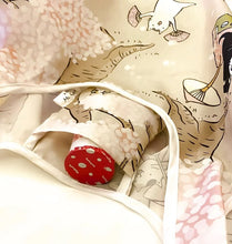 將圖片載入圖庫檢視器 貓小姐Ms.Cat 台灣正版 摺疊購物袋 - 櫻花與貓
